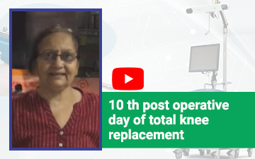 Post ACL reconstruction and meniscus root repair patient